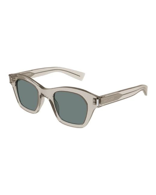 Saint Laurent Gray Frame And Lens Sunglasses