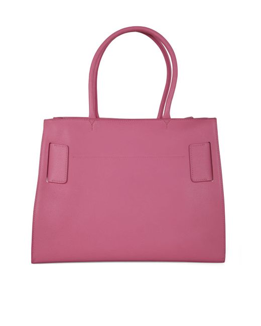 Boyy Pink Leather Bags: Bobby Soft Bag