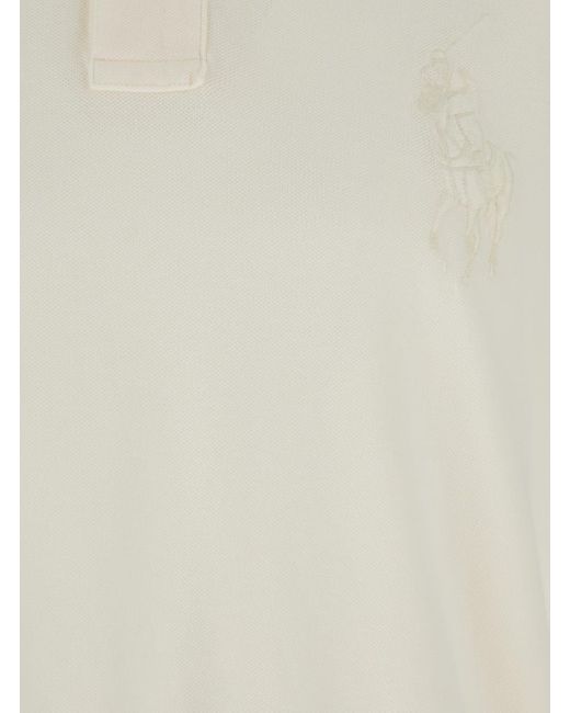 Ralph Lauren Custom Slim Fit Polo Shirt With Large Pony Detail On The ...
