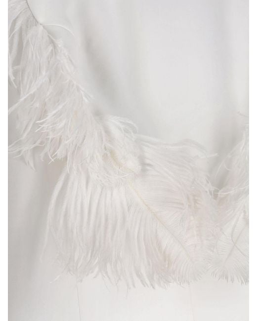 The Attico White Dresses