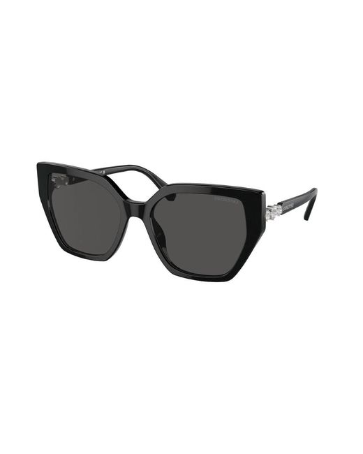 Swarovski Black Sk6016 100187 Sunglasses