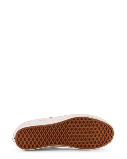 Vans Pink Lx Classic Slip-On 98 Low-Top Canvas Sneakers for men
