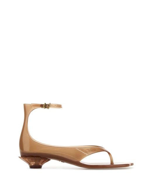 Chloé Brown Sandals