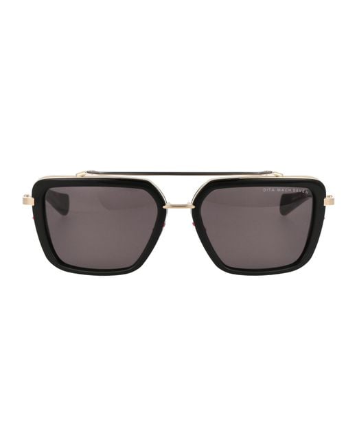 Dita Eyewear Gray Mach-seven Sunglasses
