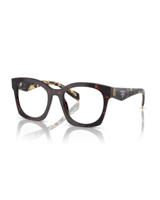 Prada Black Pra05V Eyeglasses
