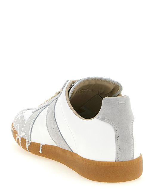 Maison Margiela White 'Replica' Sneakers for men