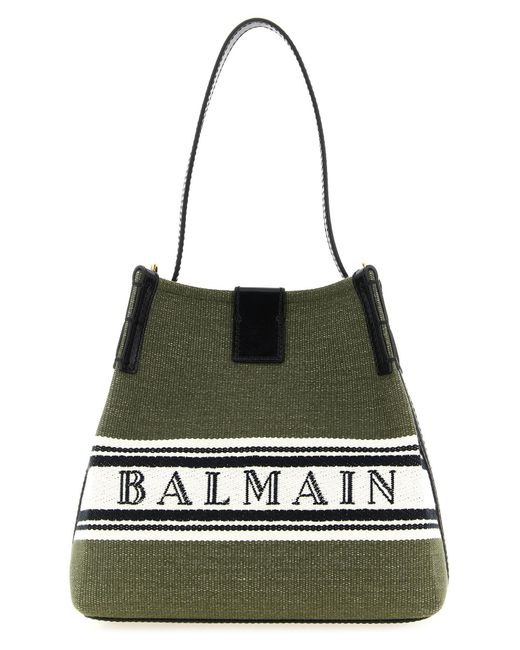 Balmain Black 'Release' Bucket Bag