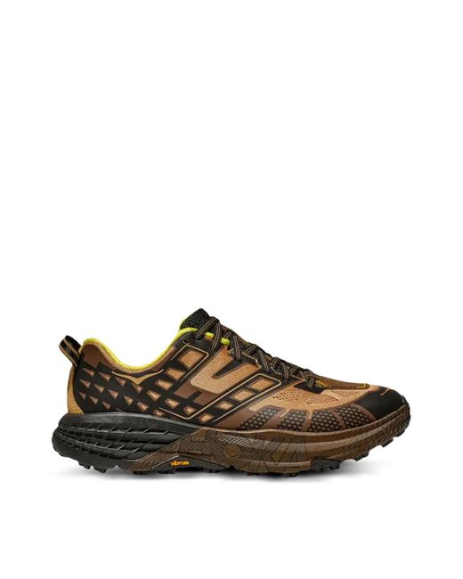 Hoka One One Brown Speedgoat 2 Sneakers Shoes for men