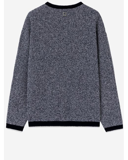 Wooyoungmi Black Cardigan Cotton-Blend for men