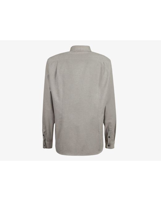 Sease Gray Camicia Classica Bd 2.0 Shirt for men