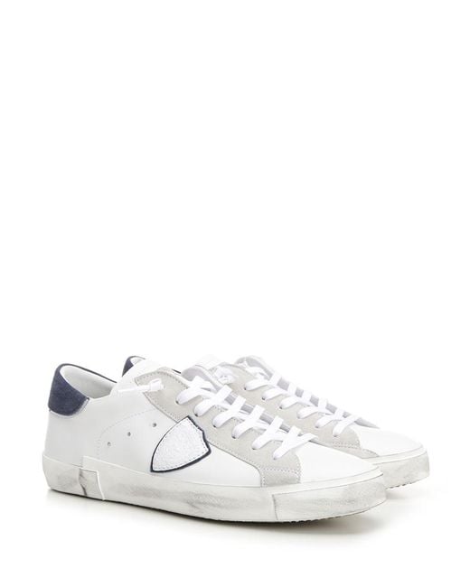Philippe Model White Prsx Low Man for men