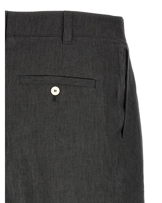 Jacquemus Gray 'Le Short Pastro' Bermuda Shorts for men