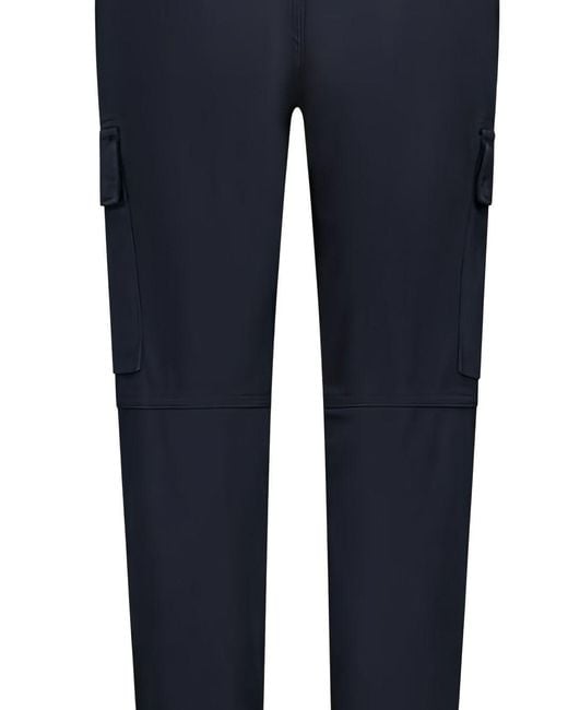 Stone Island Blue Boys Trousers Cotton; Elastane for men