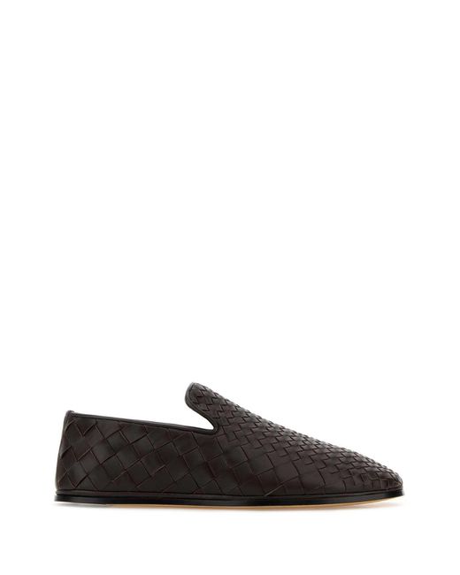 Bottega Veneta Black Dark Nappa Leather Sunday Loafers for men