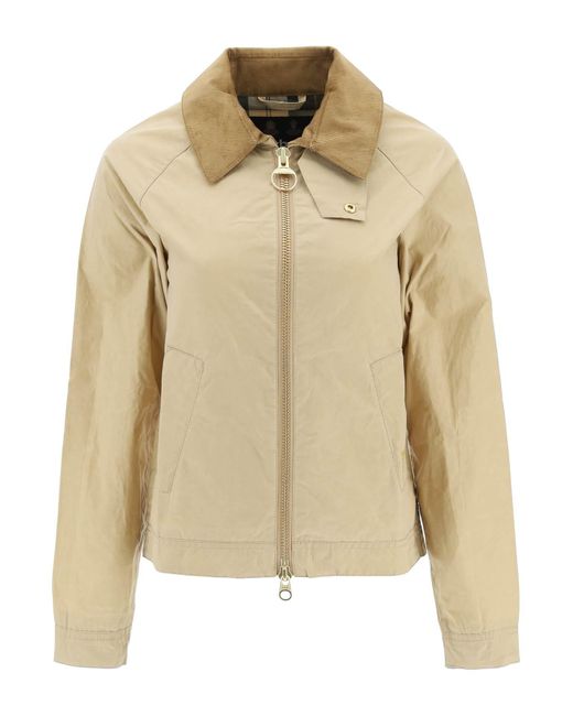 Barbour Natural Vintage 'campbell' Overshirt Jacket