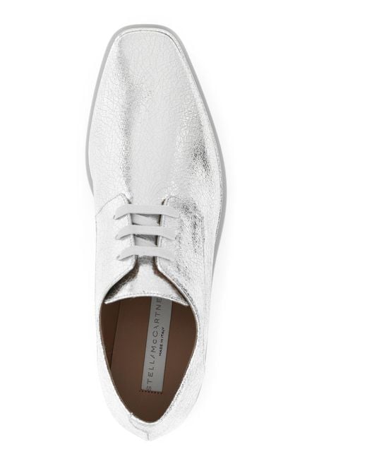 Stella McCartney White Eva Flats