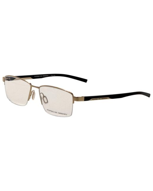 Porsche Design Brown 56Mm Eyeglasses P8745-56C000 for men