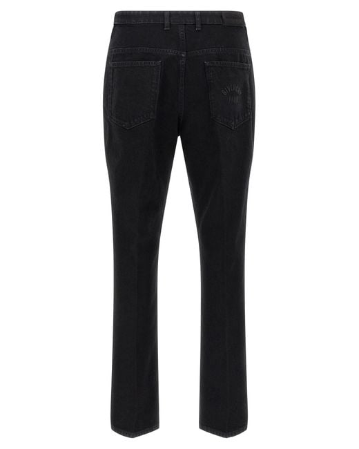 Givenchy Black Straight Leg Jeans Cotton for men