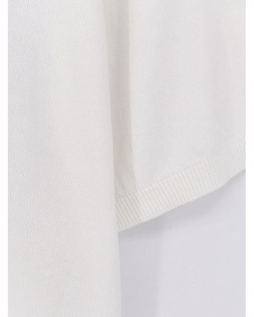 Alpha Studio White Sweater Cotton for men