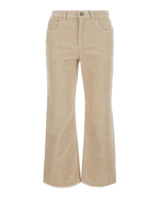 Isabel Marant Natural Trousers Ruthie-Gb