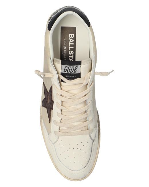Golden Goose Deluxe Brand White Ball Star Sneakers for men