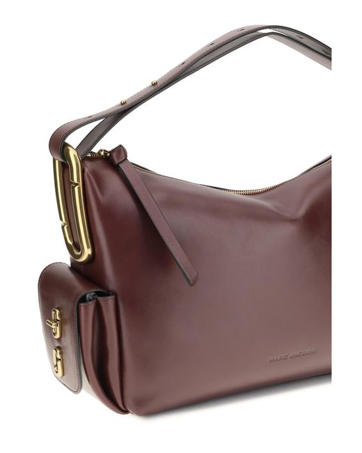Marc Jacobs Brown Shoulder Bag Juliette Calf Leather Handbags