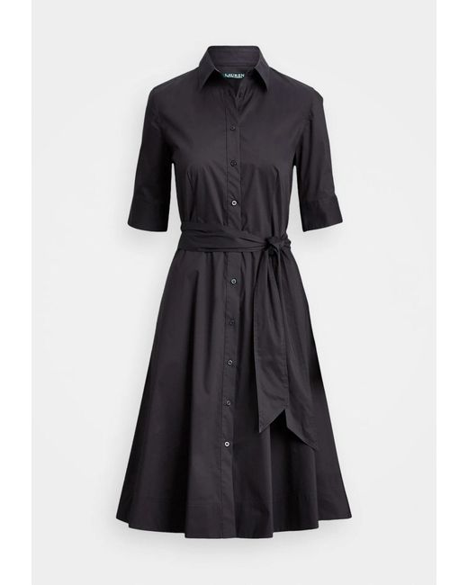 Polo Ralph Lauren Black Finnbarr Short Sleeve Casual Dress