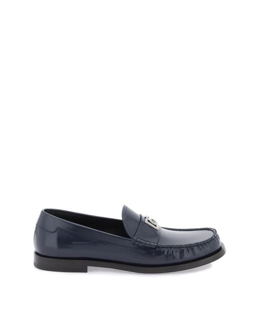 Dolce & Gabbana Blue City Blanco Loafers for men