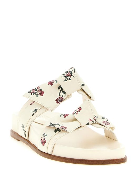 Alexandre Birman White Birman X Agua By Aguabendita 'Maxiclarita' Sandals