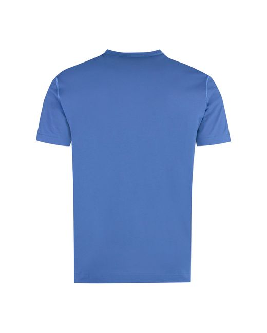 Dolce & Gabbana Blue Cotton T-Shirt T-Shirts for men