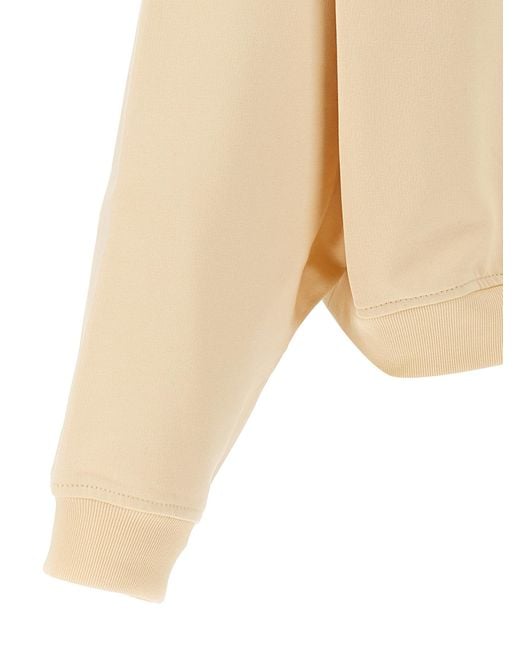 Marni Natural Logo Print Sweatshirt