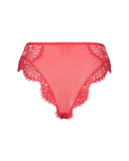 Dolce & Gabbana Red Lace Panties