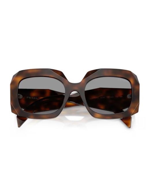 Prada Brown Prada Pr B23S 20D50Q Juniper Tartarugato Sunglasses