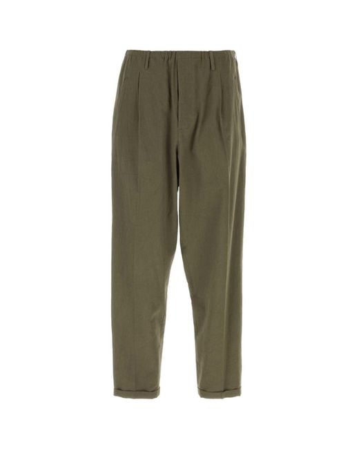 Magliano Green Army Cotton Pant for men