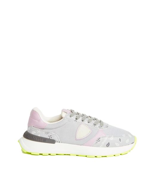 Philippe Model Metallic Antibes Low Paisley Sneakers Shoes
