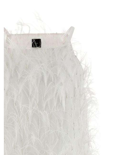 Pinko White 'Piripicchio' Dress
