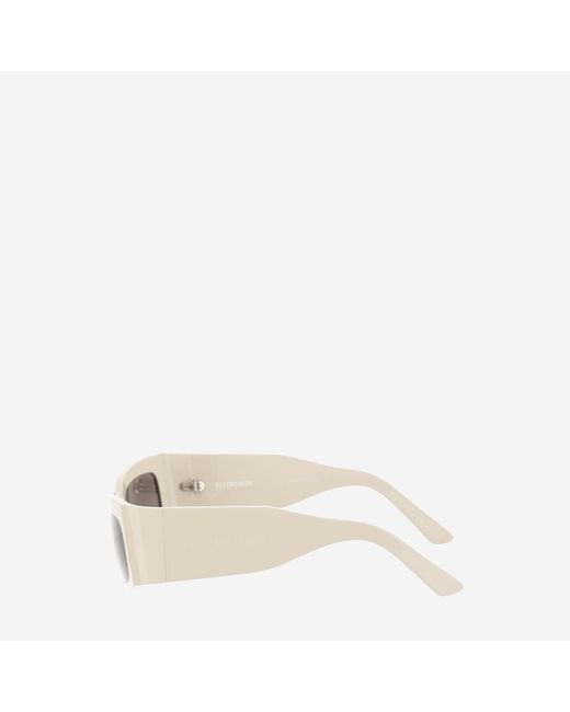 Balenciaga Gray Logo Sunglasses Acetate for men
