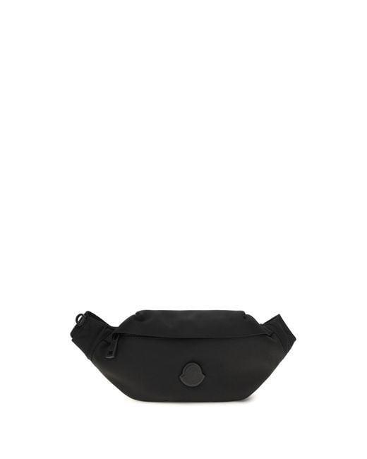 Moncler White Durance Fanny Pack Nylon; Polyester Shoulder Bags for men