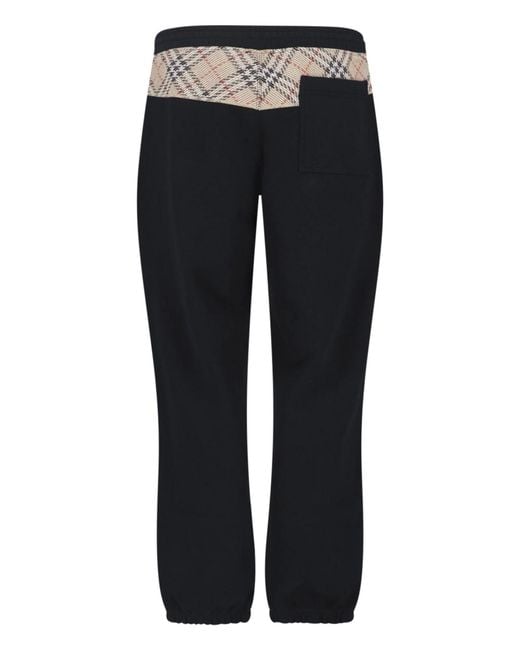 Burberry Blue Trousers Cotton for men