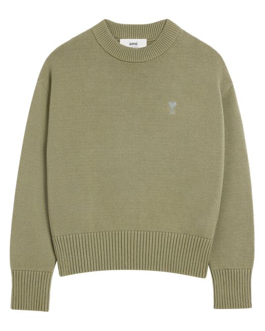 AMI Green Ami Sweaters for men