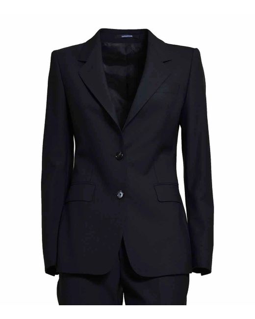 Tagliatore Blue Single-breasted Two-piece Suit Set