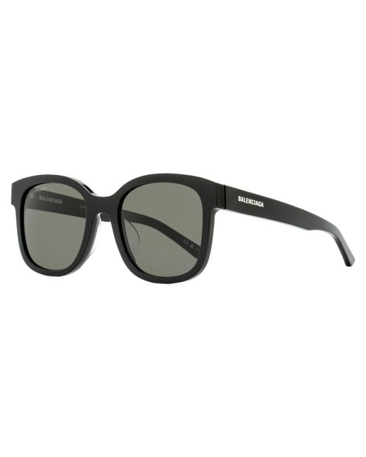 Balenciaga Black Alternative Fit Sunglasses Bb0076Sk 001 52Mm Plastic (Acetate)