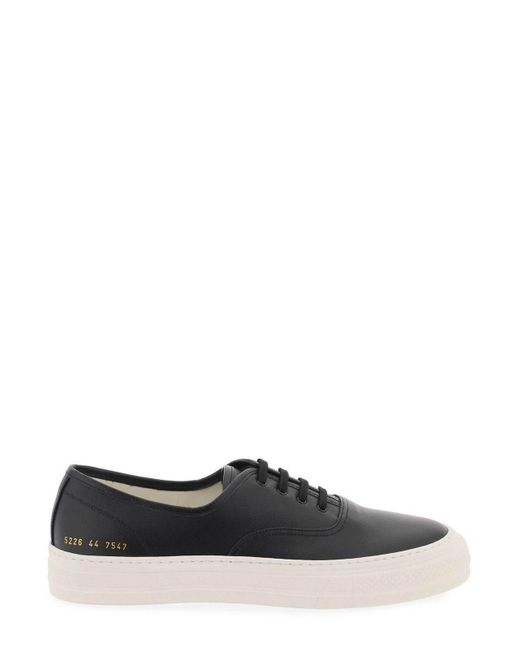 Common Projects Black Low Top Sneakers for men