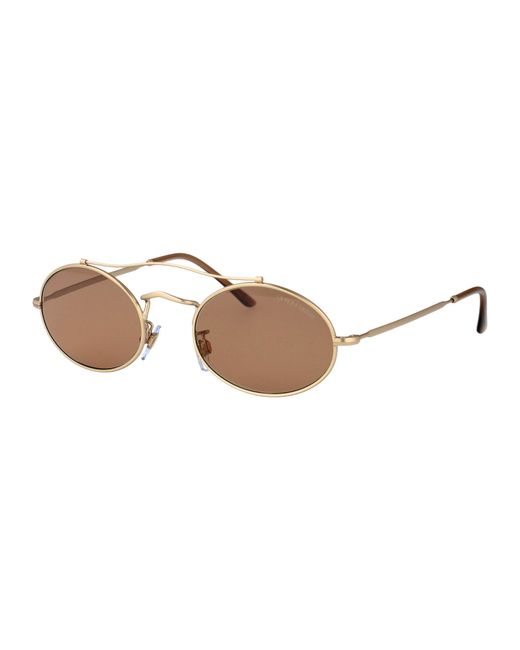 Giorgio Armani Brown Sunglasses for men