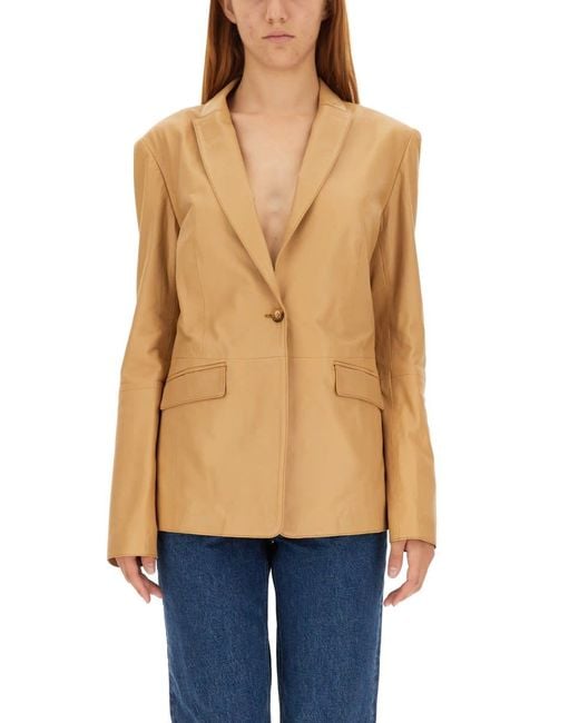 Bully Blue Single-Breasted Jacket
