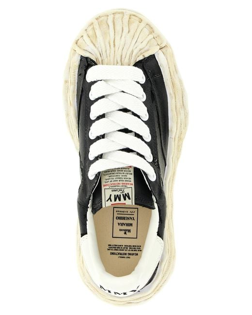 Maison Mihara Yasuhiro Black 'blakey' Sneakers for men