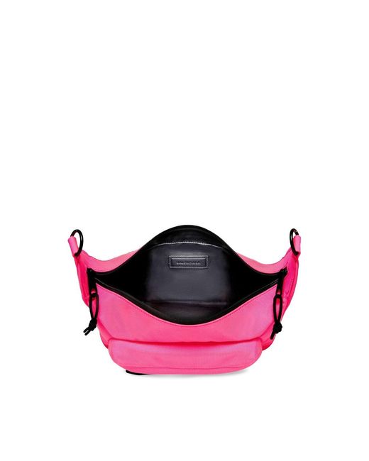 Balenciaga Pink Raver Medium Chained Shoulder Bag