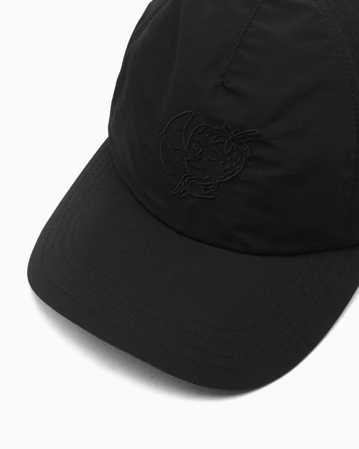 Sky High Farm Black Logo Nylon Cap Woven for men