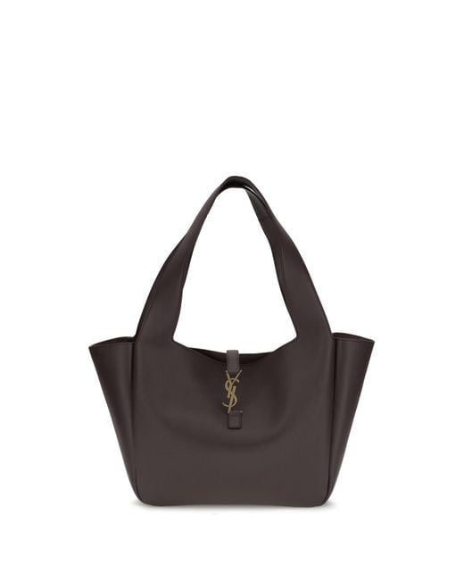Saint Laurent Black 5 À 7 Shoulder Bag Calf Leather Bos Taurus