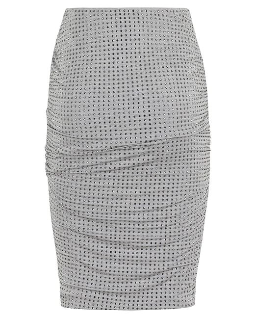 Pinko Kedrin Gonna Jersey Full in Grey Lyst UK